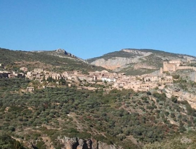 Campos en la Sierra de Guara